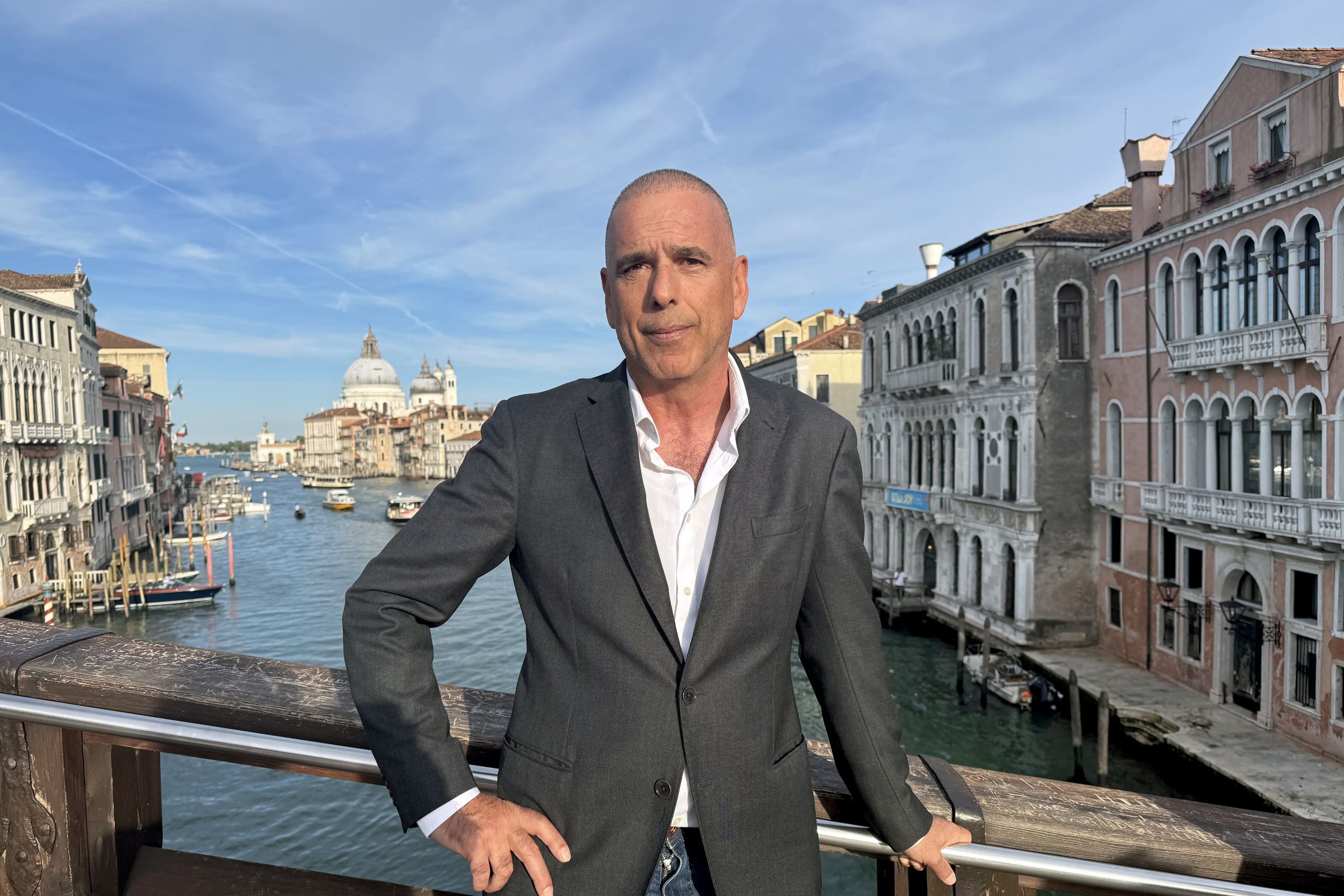 Marco Sitran per la campagna elettorale a Venezia
